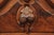 Wood Antique Eastlake Victorian Carved Walnut Oval Mirror Sideboard Backsplash Shelf For Sale - Image 7 of 18