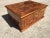 18th Century walnut marquetry box with contrasting dark and light diagonal inlay. Each of the sides including the top...