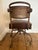 Steelcase vintage typewriter chair. This is in great vintage condition with leather upholstery. No rips or tears. The...