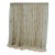 Vintage Sheer Embroidered Ecru Color Curtain Panels, Suzani Style - A Pair For Sale