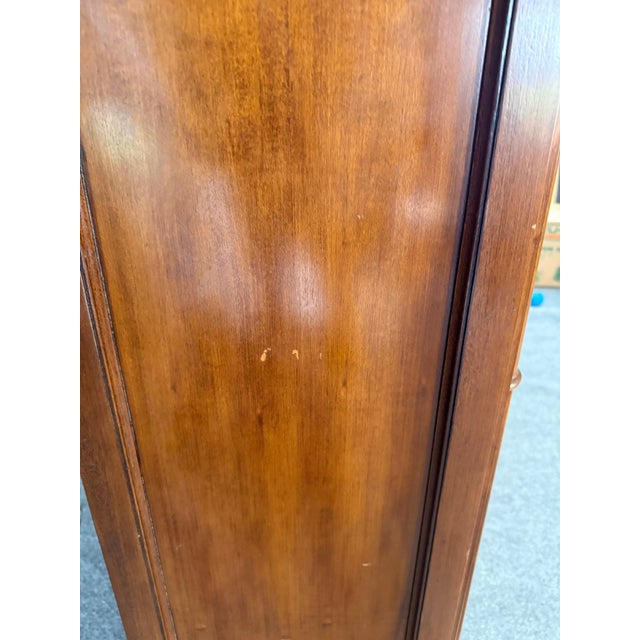 Late 20th Century Monumental 3-Door Library Bookcase With Columns For Sale - Image 15 of 16