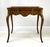 Wood Vintage Baker Furniture French Provincial Louis XV Burl Wood Side Table For Sale - Image 7 of 15