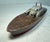 Vintage 1940s Handmade Wood Keystone Manufacturing Company Usn Battleship Model For Sale - Image 11 of 13
