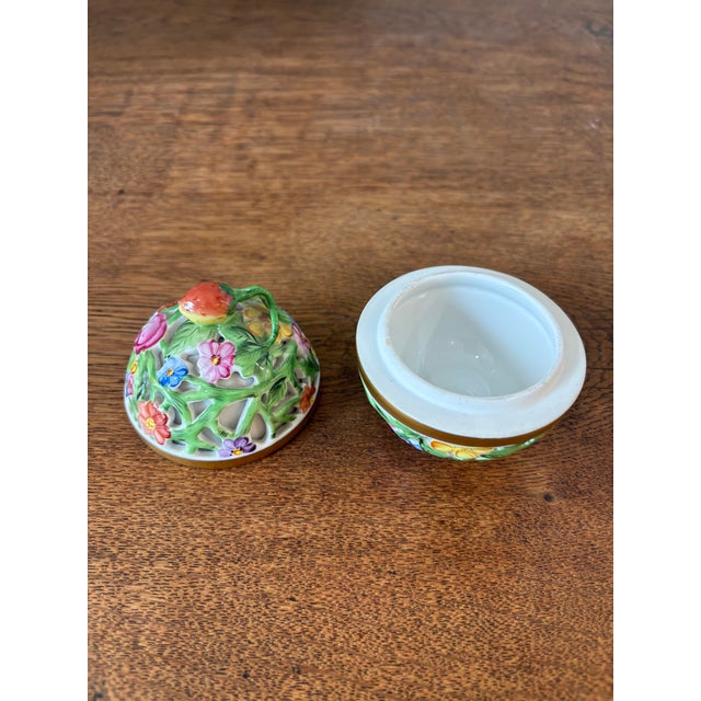 Ceramic Herend Vintage Bonbonniere For Sale - Image 7 of 7