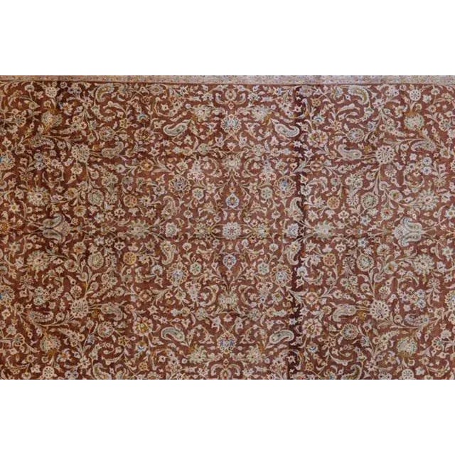 Persian 1970's Persian Kashan Palace Rug, 13'4" X 18'10" For Sale - Image 3 of 10
