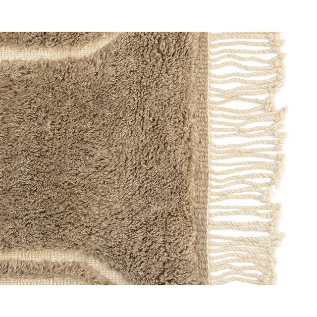 Hand-Knotted Wool Premium Rug by Azele Studio For Sale - Image 6 of 11