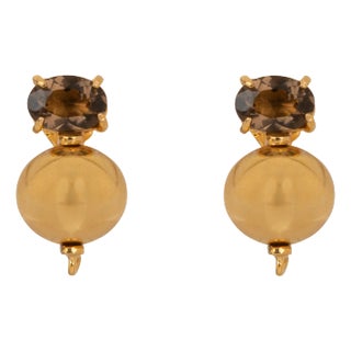 Nicky Studs, Yellow, Clip On For Sale