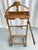 Fratelli Reguitti Mid-Century Modern Beech and Brass Valet Stand from Fratelli Reguitti, Italy, 1960s For Sale - Image 4 of 18
