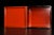 Japanese Antique Red Lacquered Snack Keepsake Box Hand Painted 2-Tier For Sale - Image 14 of 17