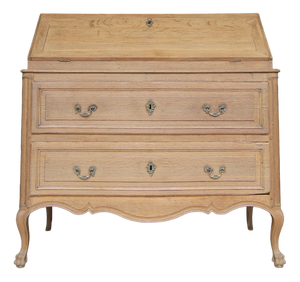 18th Century Flemish Louis XV Secretaire Chest of Drawers in Oak