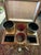Antique English Regency Fully Fitted Tea Caddy Stand on Casters For Sale In Minneapolis - Image 6 of 12