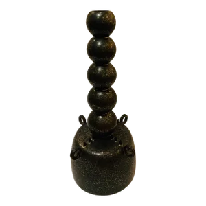 Global Views Modern Bronze Finished Spike Ring Vase