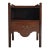 Kittinger Chippendale Commode With Gallery in Walnut For Sale