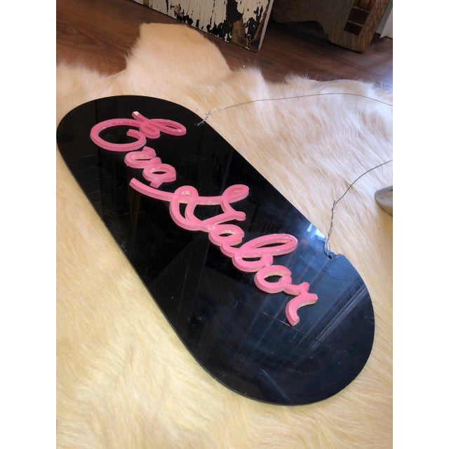 Eva Gabor’s Dressing Room Door Nameplate For Sale - Image 9 of 10