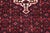 Textile Shabby Chic Tabriz Red/Beige Wool Rug - 6'9'' X 9'11'' For Sale - Image 7 of 10