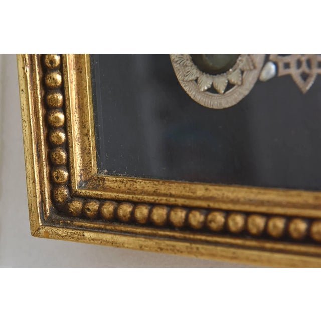 Wood Victorian Lava Cameo Framed Collection For Sale - Image 7 of 9