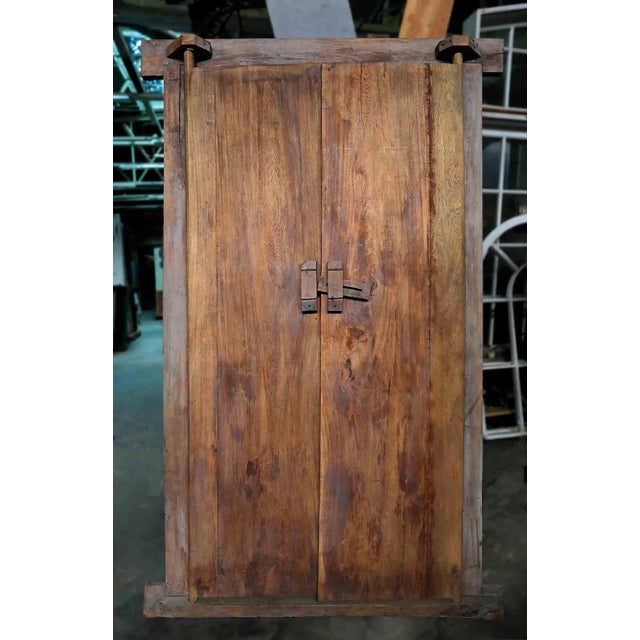 Doors Carved With Painted and Gilt Detail For Sale - Image 9 of 13