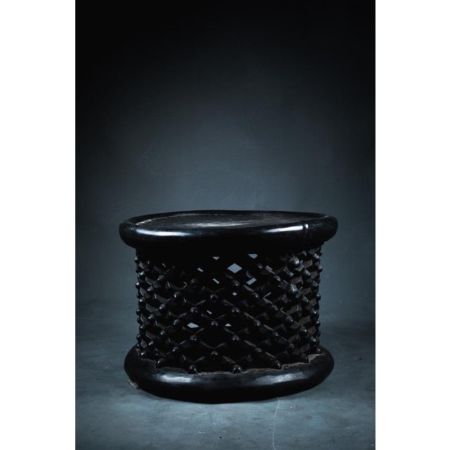 Bamileke Coffee Table, Cameroon, 2010s For Sale - Image 4 of 4