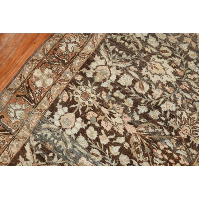 Antique Persian Bidjar Carpet - 3'8" x 5'9" For Sale - Image 4 of 8