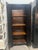 Early 21st Century Tall Asian Style Dark Wood Lattice Armoire For Sale - Image 5 of 5