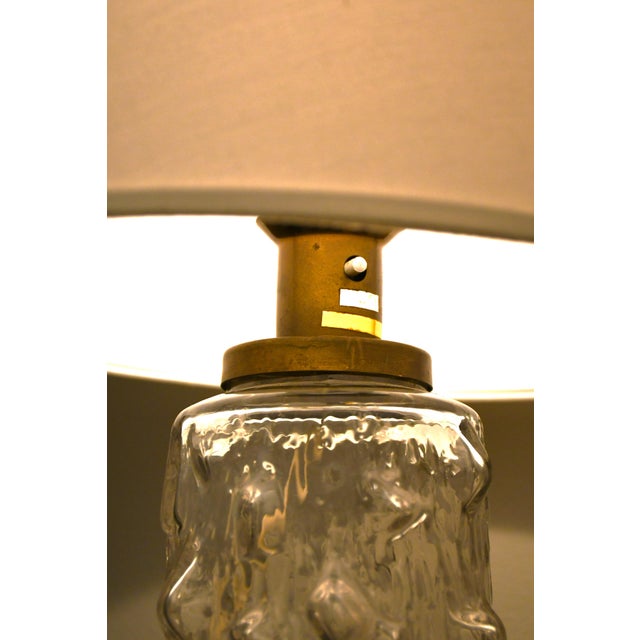 Large Glass Table Lamps by Henrik Blomqvist for Tranås Stilarmatur, 1960s, Set of 2 For Sale - Image 9 of 10