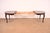 Late 20th Century Baker Furniture Style French Provincial Louis XV Carved Cherry Wood Extension Dining Table | Newly Refinished For Sale - Image 5 of 17