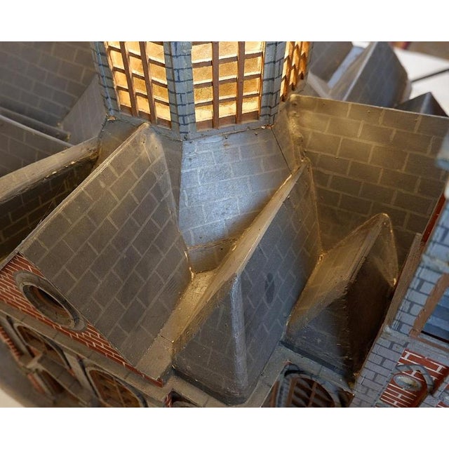 Basilica of Bonsecours Scale Model, 1940s For Sale - Image 11 of 13