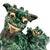 Large Vintage Chinese Green Glazed Pottery Kylin Chinese Dragons - a Pair For Sale - Image 13 of 17