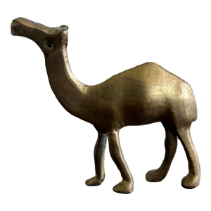 Vintage Brass Camel Figurine