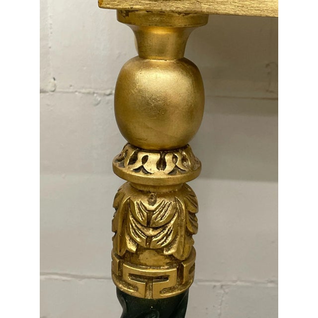 Swedish Neoclassical Style, Giltwood, Marble, Console Tables, Sweden, 20th C. For Sale - Image 12 of 13