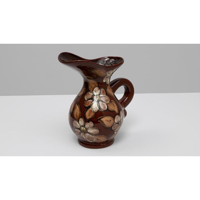 Mid 20th Century 20th Century Belgian Ceramic Vase For Sale - Image 5 of 18