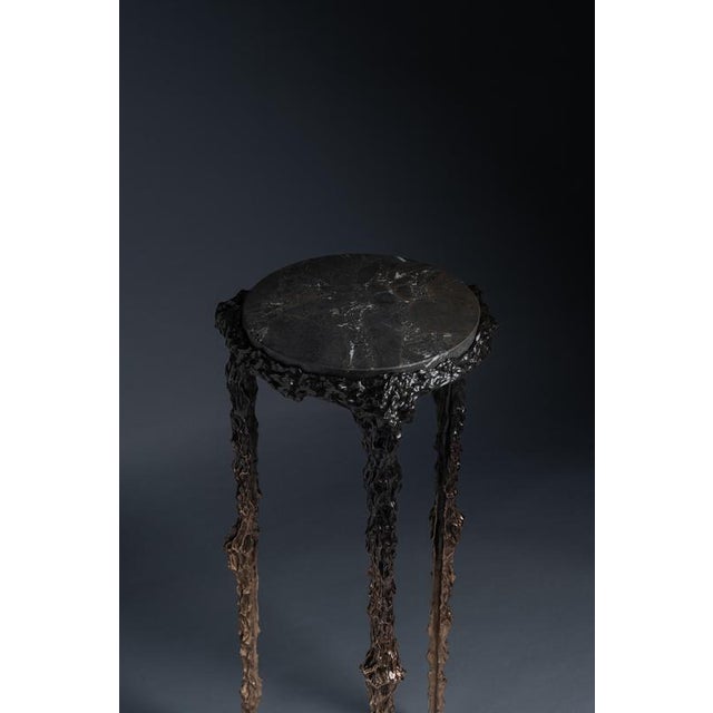 Medium She's Lost Control Pedestal in Cast Bronze by William Guillon Hand Sculpted, Dated and Signed Dimensions: Ø 24 x H...