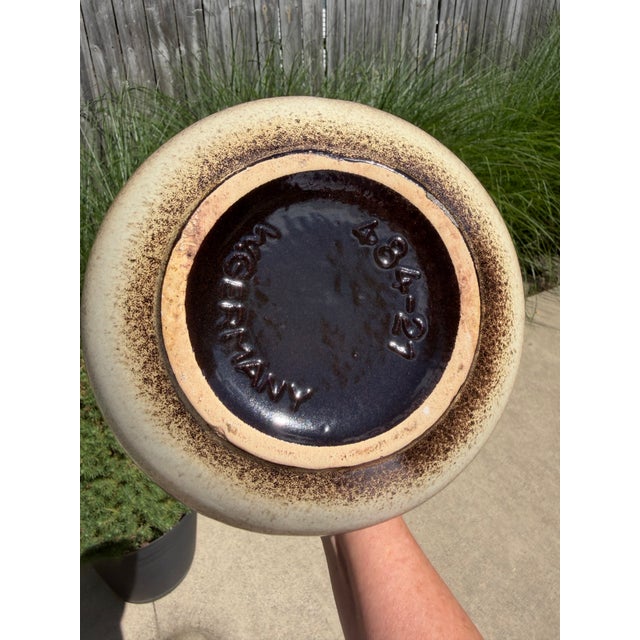 Mid-Century Modern West German Scheurich Pottery Vase For Sale - Image 3 of 5