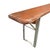 1960s Vintage Austrian Beer Hall Folding Bench For Sale - Image 5 of 8