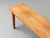 Vintage Wooden Bench with Seat in Beech, 1970s For Sale - Image 6 of 18
