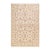 Eclectic, One-of-a-Kind Hand-Knotted Area Rug in Ivory, 4' 2" x 6' 3" For Sale