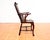 Brown Antique Georgian Revival Victorian Windsor Chair Thames Valley in Mahogany, 1890 For Sale - Image 8 of 18