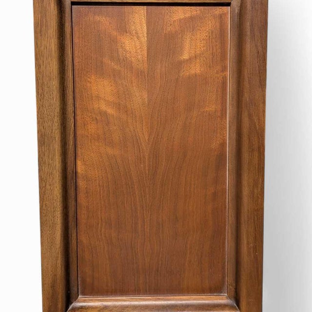 Vintage Full-Size Walnut Headboard and Footboard For Sale - Image 13 of 18