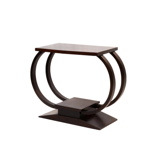 20th Century Art Deco Console Hall Table, 1940s For Sale - Image 4 of 7