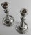 Mid-Century Modern 1950s Spanish Mid-Century . Sterling Silver Candlesticks by Montejo - A Pair For Sale - Image 3 of 6