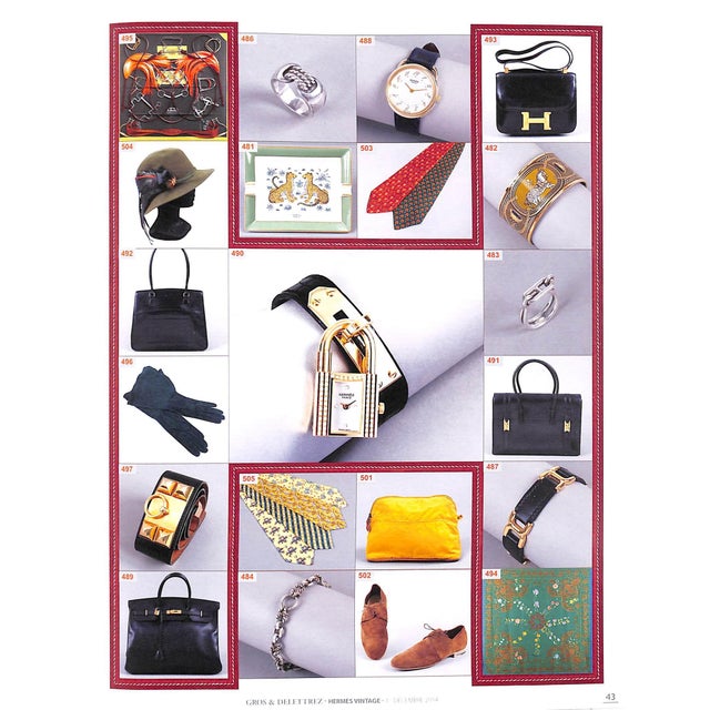 Hermès Paris Vintage Auction Catalog 2014 For Sale - Image 12 of 13