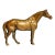 Wonderful Vintage Bronze Standing Horse Statue Sculpture Equestrian Home Decor For Sale