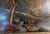 19th Century French Italian Campagna Landscape Painting Attributed to Paul Jean Flandrin For Sale - Image 11 of 15