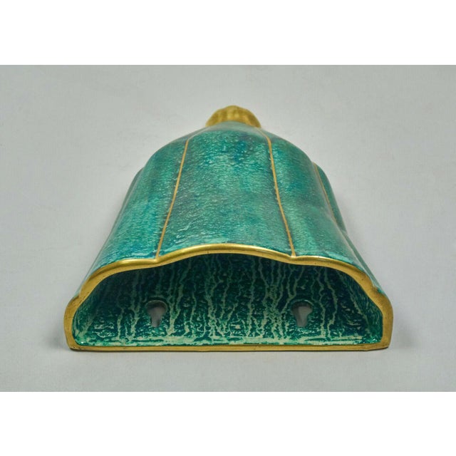 Josef Ekberg Art Deco Wall Pocket Vase for Gustavsberg Chairish