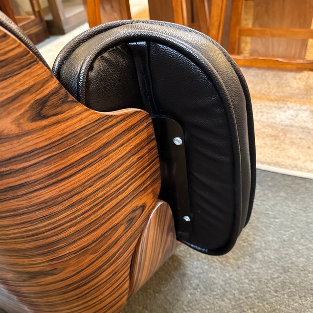 Curver K Imus Reproduction Lounge Chair + Ottoman, Set For Sale - Image 12 of 12