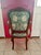 Wood Vintage Italian Chair Reupholstered in William Morris Print For Sale - Image 7 of 11