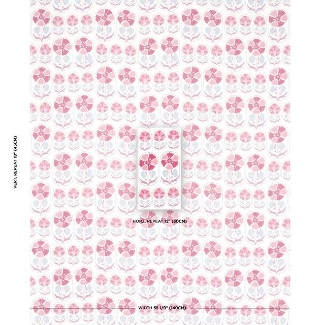 Inspired by antique Suzani textiles, Anjuna Floral Linen Print in mulberry was created by our in-house design studio....