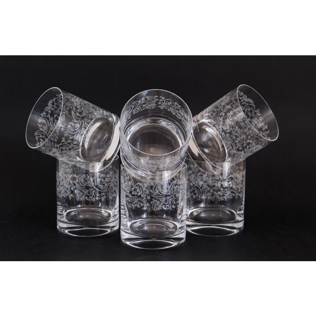 Glasses by Mariana Isra for Ribes the Art of Glass, 1990s, Set of 6 For Sale - Image 9 of 18