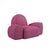 Purple Simone Modular Chair by Ottiu For Sale - Image 8 of 16