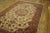 Persian 1940s Classic Beige Antique Medallion Tabriz Northwest Knotted Silk Carpet Rug For Sale - Image 3 of 6